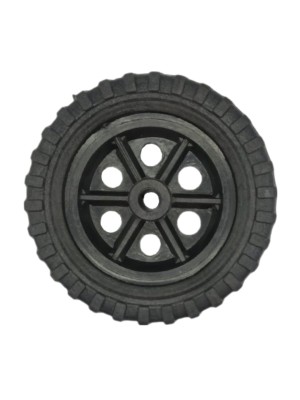 RODA CARRINHO BAGAGEM 6 PVC 3/8 - 614