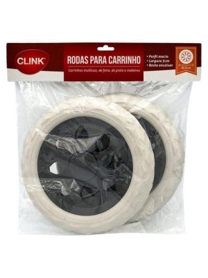 RODA CARRINHO SIMPLES SET COM 2 PEÇAS - CK1142