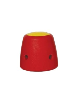 PESO COM CAPA MAX MODERNA VERMELHO/AMARELO (EIRILAR ORIGINAL)