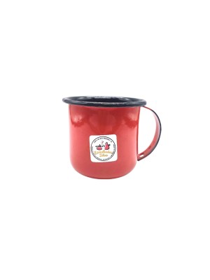 CANECA ESMALTADO LISO 6 LARANJA 160ML - 2752