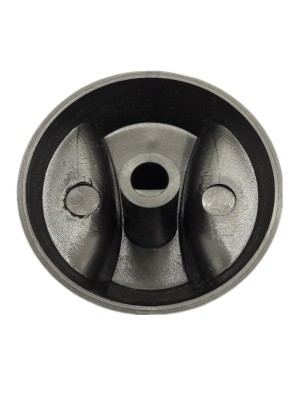 BOTÃO SERVE ESMALTEC SAFIRA HASTE FINO CINZA