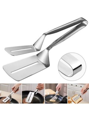 PEGADOR EM PINÇA PARA CARNES PIZZA EM AÇO INOX