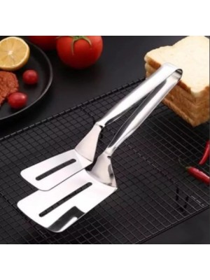 PEGADOR EM PINÇA PARA CARNES PIZZA EM AÇO INOX