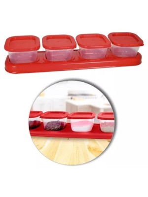 PORTA TEMPEROS VERMELHO TE4FV KEITA