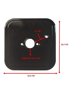 BASE DA TREMPE VETRO CENTRAL LT.C 441 AG0796