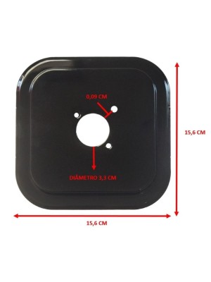 BASE DA TREMPE VETRO COOKTOP 425 AG0797