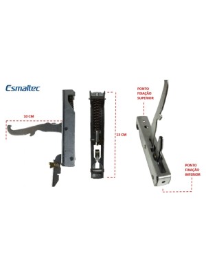 DOBRADIÇA ESMALTEC 4/5 BOCAS C14-9003 (PAR) AG0388