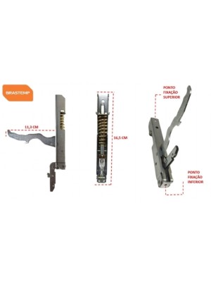 DOBRADIÇA WHIRLPOOL 4 BOCAS C05-16002 (PAR) AG0318