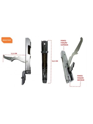 DOBRADIÇA WHIRLPOOL 6 BOCAS C05-6047 (PAR) AG0381