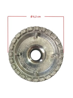 SORVETE ATLAS ATENAS CONVEXO DENTADA 4 PINOS PEQUENA AG95-152