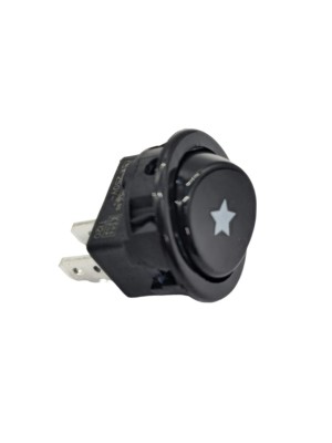 INTERRUPTOR SUGGAR IGNIÇÃO REDONDO PRETO - 0505027