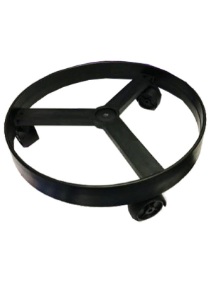 CARRINHO PARA BOTIJÃO PLASTICO PRETO - MM1832