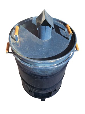 CHURRASQUEIRA TAMBOR BAFO VERTICAL COSTELA GAUCHA CHÃO