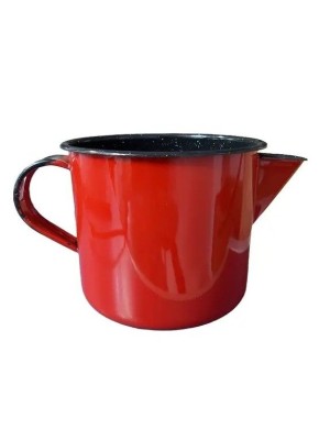 CANECA AGATA COM BICO 12 VERMELHA 1,0L 094