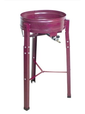 FOGÃO PASTELEIRO ROA ALTA PRESSÃO PRETO MEDIO (SEM TACHO) (SEM INSTALAÇÃO)