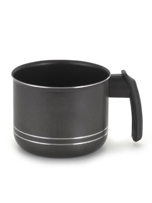 FERVEDOR ALUMINIO NACIONAL LINHA IPANEMA PRETO SEM TAMPA N14