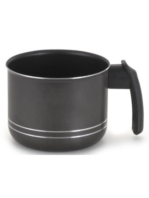 FERVEDOR ALUMINIO NACIONAL LINHA IPANEMA PRETO SEM TAMPA N16