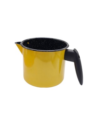CANECA AGATA COM CABO DE BAQUELITE 12 AMARELO - 287