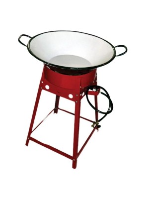 FOGÃO PASTELEIRO SUZAN MEDIO (SEM TACHO) (N18) SEM INSTALAÇÃO PRETO 