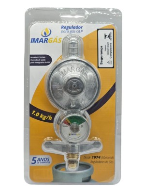 REGULADOR IMAR 1 KG COM MANOMETRO BM - 0728/06B