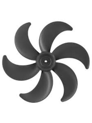 HELICE BRITANIA 30CM  SIX 6PAS  PRETO EVERPLAST