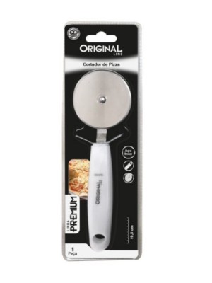 CORTADOR ORIGINAL INOX DE PIZZA PREMIUM 21CM - SL0392