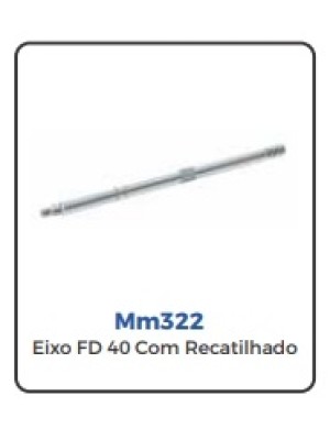 EIXO VENTILADOR SERVE ARNO FD 40 RECARTILHADO 4 PEÇAS - 322