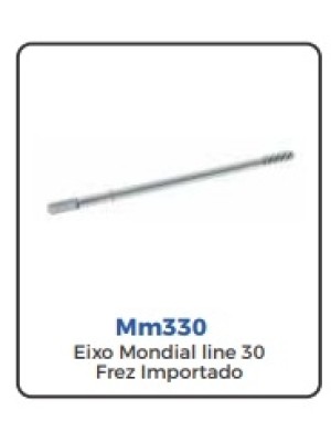 EIXO VENTILADOR SERVE MONDIAL LINE 30CM  FREZ.IMPORT 4 PEÇAS 330