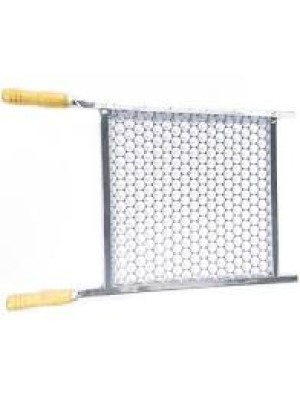 GRELHA PARA CHURRASCO LEVE INOX 50 X 30