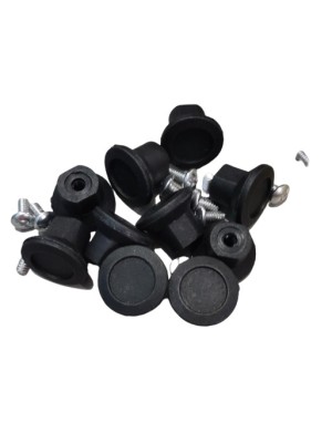 POMEL PARA PIPOQUEIRA COM PARAFUSO 3/16 PEQUENO PACOTE 10 PEÇAS P006