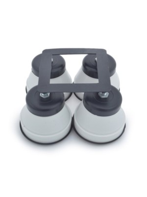 PÉ FOGÃO E GELADEIRA PLASTICO REDONDO BRANCO