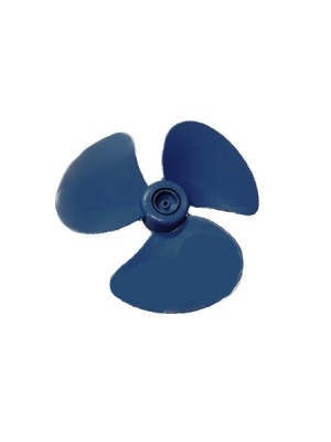 HELICE SERVE MONDIAL/FAET 30CM 3PAS PRETA/CINZA/AZUL EVER