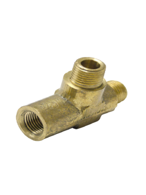 TE 1/8NPTM X 1/8NPTM X 1/8NPTF - 0128 ALG