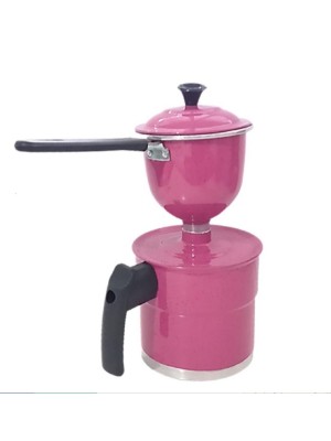 CUSCUZEIRO PORÇÃO ROSA RENATO ALUMINIO