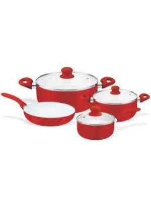 PANELA GIULIA VERMELHA JOGO COM 4 PEÇAS