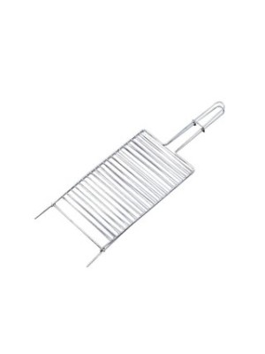 GRELHA PARA CHURRASQUEIRA CABO DUPLO CONDOR NIQUELADA 52X37