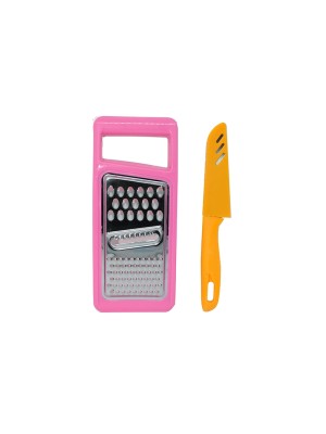 RALADOR E FACA JOGO DE COZINHA COM 2 PEÇAS - UD541