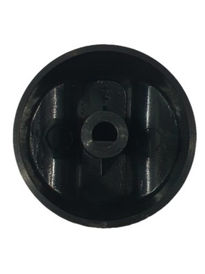 BOTÃO SERVE BRASTEMP CLEAN HASTE FINA - PRETO