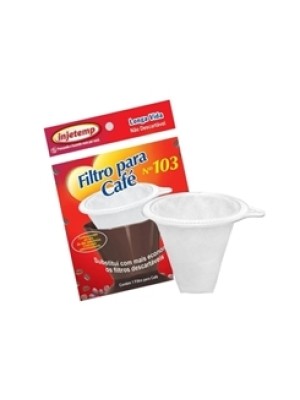 FILTRO PARA CAFE LONGA VIDA 103 INJETEMP 101900