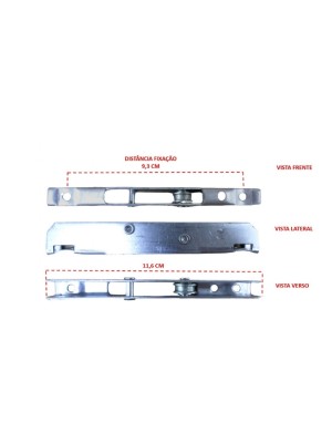 GUIA DA DOBRADIÇA BOSCH/CONTINENTAL (PAR) AG0325